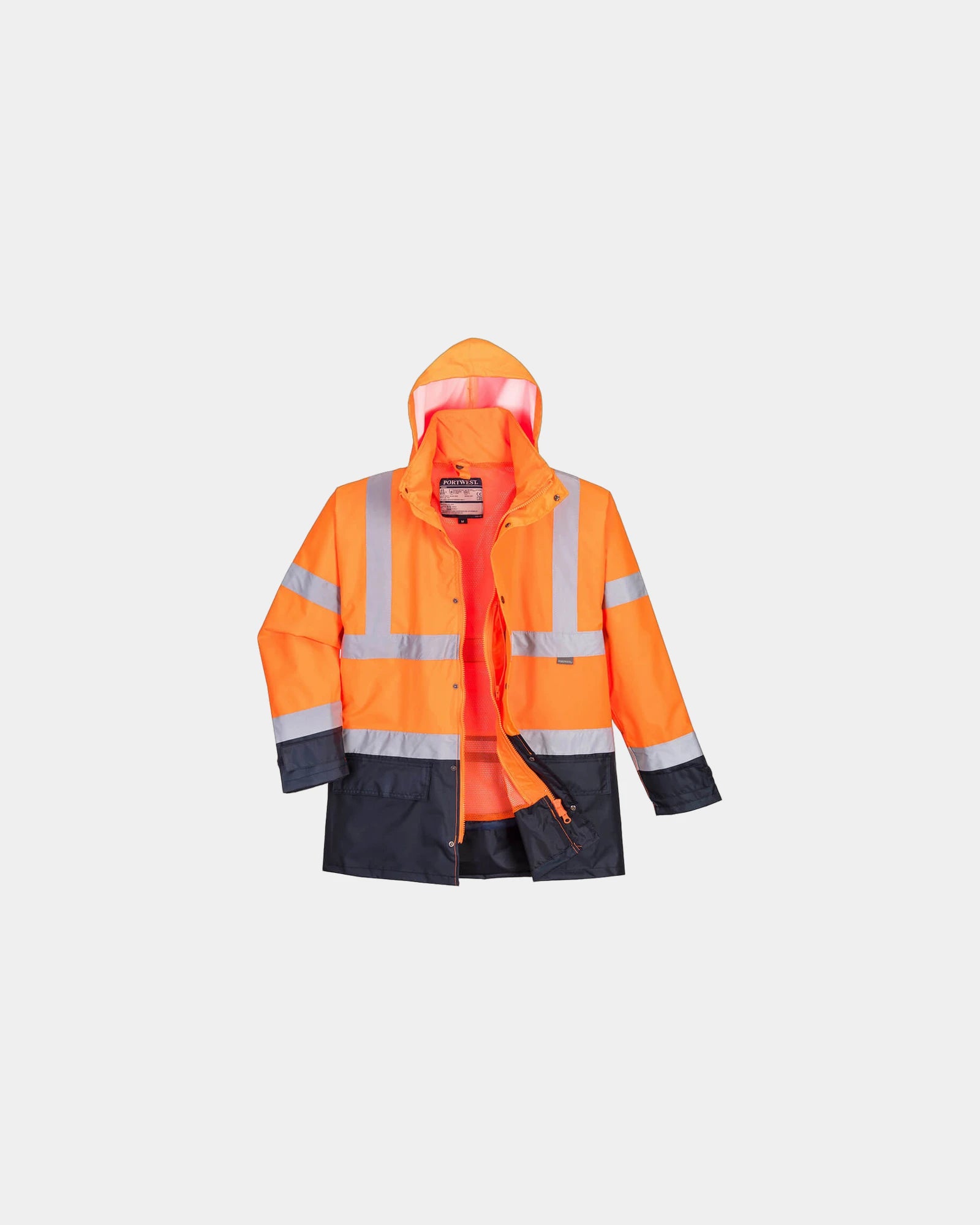 Parka bicolore Executive à personnaliser - Orange